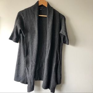 Banana Republic Gray Wool Blend Cardigan Small